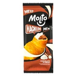 Molto Magnum Mix Croissant With Chocolate And Cream