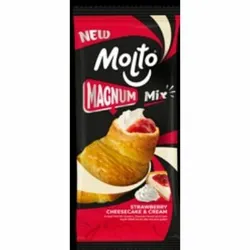 Molto Magnum Mix Croissant Strawberry Cheesecake And Cream