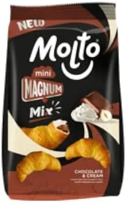 Molto Magnum Mini Croissant With Chocolate And Cream - 77.89G