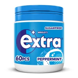 Extra Suger Free Gum With Peppermint - 60 Pieces