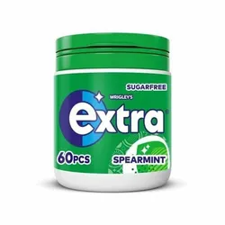 Extra Gum With Spearmint Suger Free - 60Pc