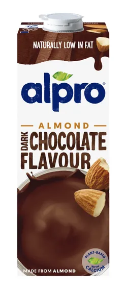 Alpro Original Almond Milk With Dark Chocolate - 1L
