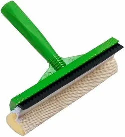 Nova Antibacterial Glass Cleaning Wiper With Sponge - One Piece