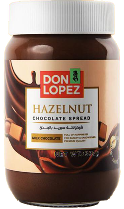 Don Lopez Chocolate Spread With Hazelnut 350 Gr