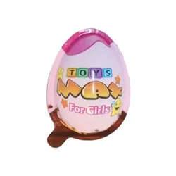 Toys Max Chocolate Egg with Surprise For Girls - 15G