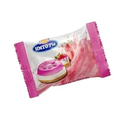 Hmto Pie Biscuit with White Chocolate and Strawberry - 96G