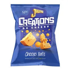 Juguar Creation Corn Snacks With Cheeseballs - 63g
