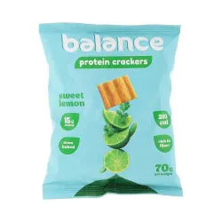 Balance Protein Crackers With Sweet Lemon - 70g