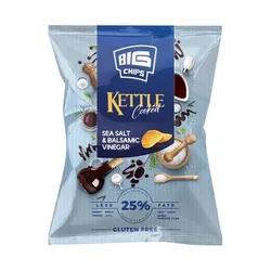 Big Chips Potato Chips With Salt & Vinegar - 50-60G