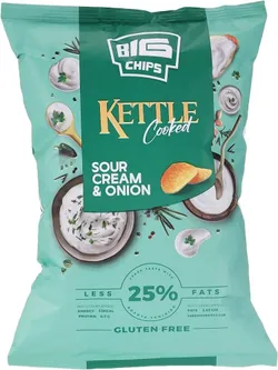 Big Chips Potato Chips With Sour Cream - 50-60g