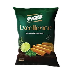 Tiger Excellence Potato Chips With Lime Coriander - 55g