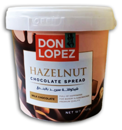 Don Lopez Chocolate Spread With Hazelnut 750 Gr