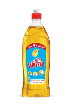 Wafeer Dishwashing Liquid With Yellow Lemon Scent - 725 Gm