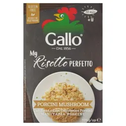 Gallo Rice Risotto With Porcini Mushroom Gluten Free - 175G
