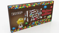 M&M'S Milk Chocolate In Sugar Shell 3 Pcs. 45 Gr
