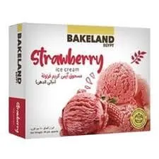Bake Land Ice Cream With Strawberry - 80G
