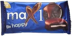 Max 1 Biscuit Coated with Chocolate Filled with Vanilla - 28G