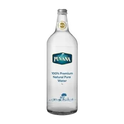 Puvana Natural Water Glass Bottle - 500Ml