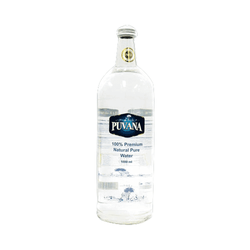 Puvana Natural Water Glass Bottle - 1L