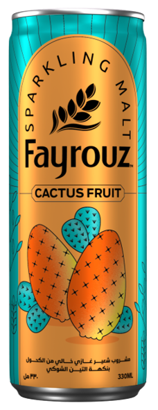 Fayrouz - Drink Malt With Cactus - 330Ml