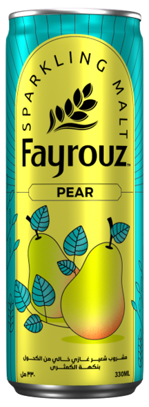 Fayrouz - Drink Malt With Pear - 330Ml