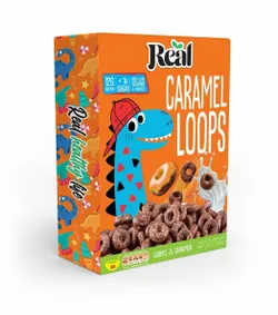 Real Protein Caramel Loops - 250G
