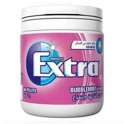 Extra Bubble Mint And Frut Flavored Gums - 60G