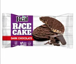Real Rice Cake With Dark Chocolate