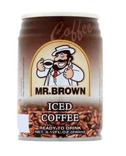 Mr. Brown Ice Coffee Original No Sugar - 240Ml