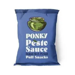 Ponky Snacks With Pesto Sauce - 30G