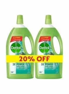 Dettol Liquid Antiseptic Pine ,2 Pieces - 1.8L