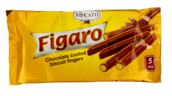 Biscato Figaro Biscuits Fingers With Chocolate 5Pc