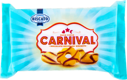 Biscato Carnival Biscuits With Chocolate 6Pc