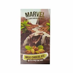 Marvel Milk Chocolate With Pistachio - 90 Grams