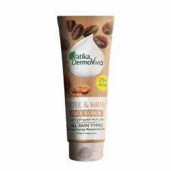 Vatika Face Scrub For All Skin Types With Coffee And Walnut - 150Ml