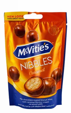 Mcvities - Nibbles Biscuit With Caramel - 37G