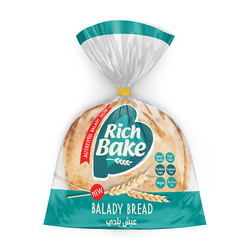 Rich Bake Balady Bread - 4Pc