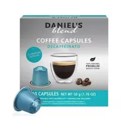 Daniel's Decaffeinato Coffee Capsules Intensity7 - 10Pieces