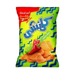 Crunchy Chips, Chili And Lemon - 95 - 105 Grams