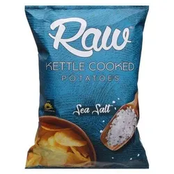 Raw Potato Chips with Sea Salt - 90-100G