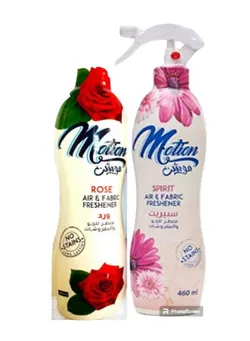 MOTION Spirit Spray and Rose Gear Air Freshener Special Offer - 400Ml