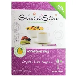 Sweet and Slim Extra Diet Sweet - 100Sachet