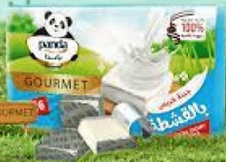 Panda Gourmet Squares Natural - 12Pc
