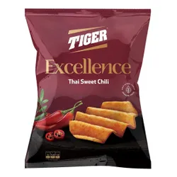 Tiger Excellence Potato Chips With Thai Sweet Chili - 70-80g