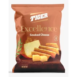 Tiger Excellence Potato Chips With Smoked Cheese - 70-80g