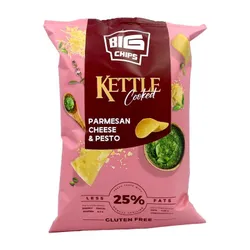 Big Chips Potato Chips Premium Parmesan Cheese - 80g