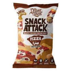Organic Nation Snack Attack Protein Puffs With Pizza - 60G