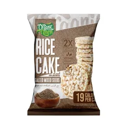 Organic Nation Rice Cake With Salted Mixed Seeds - 5Pieces