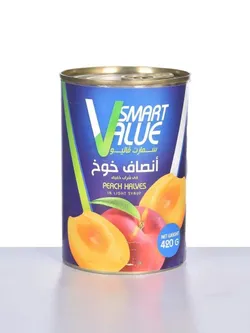 Smart Valu - Peach Halves In Sweet Syrup - 420G