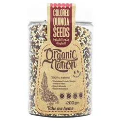 Organic Nation Quinoa Seeds Colored - 200G